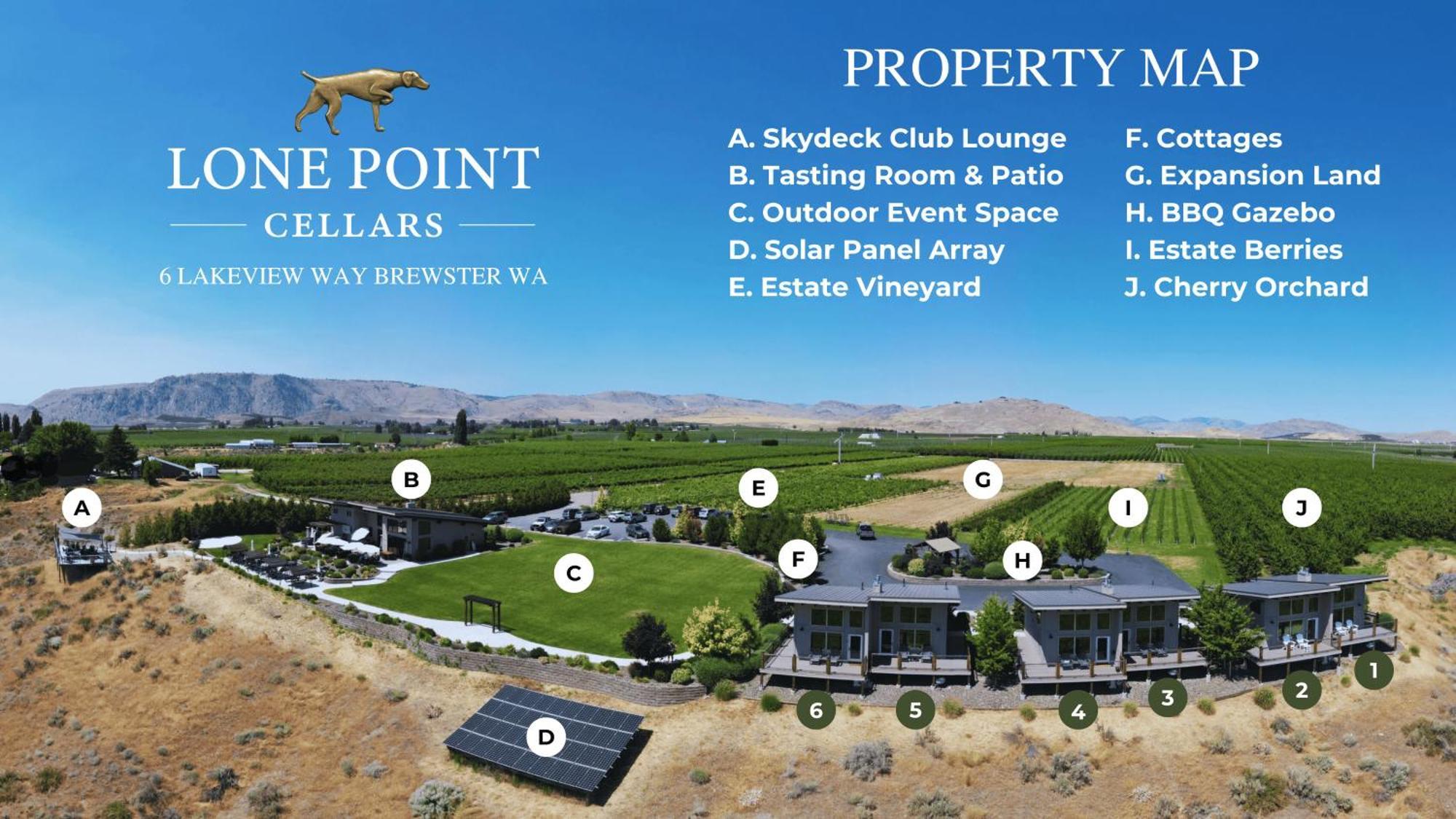 Lone Point Cellars Hotel Brewster Eksteriør billede